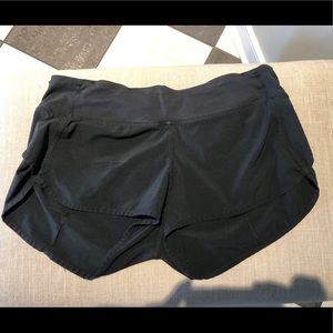 Lululemon Speed Up Shorts Size 6 Black